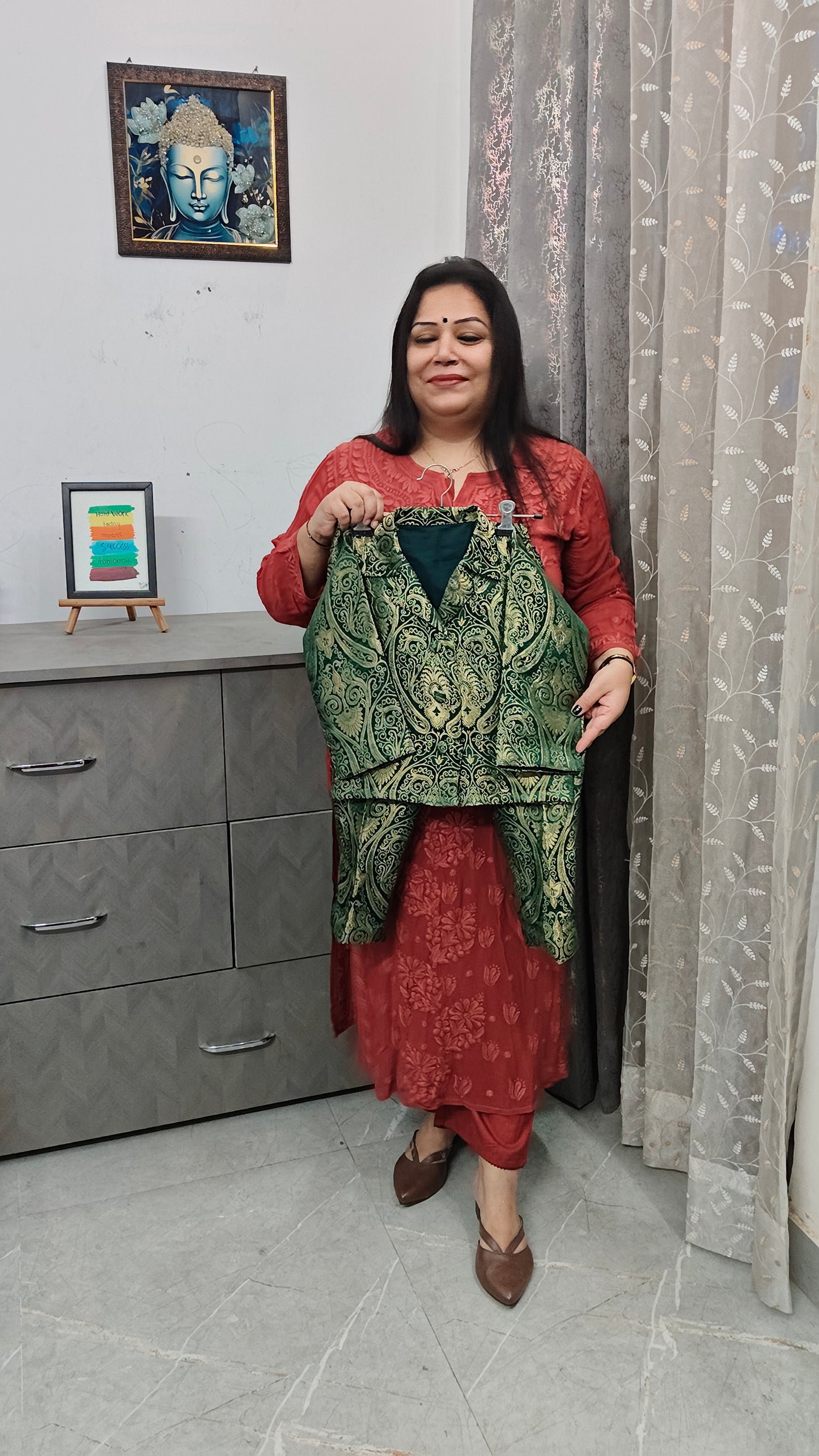 Luxury jamawar cord set