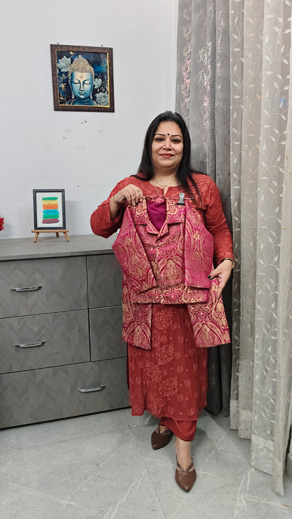Luxury jamawar cord set