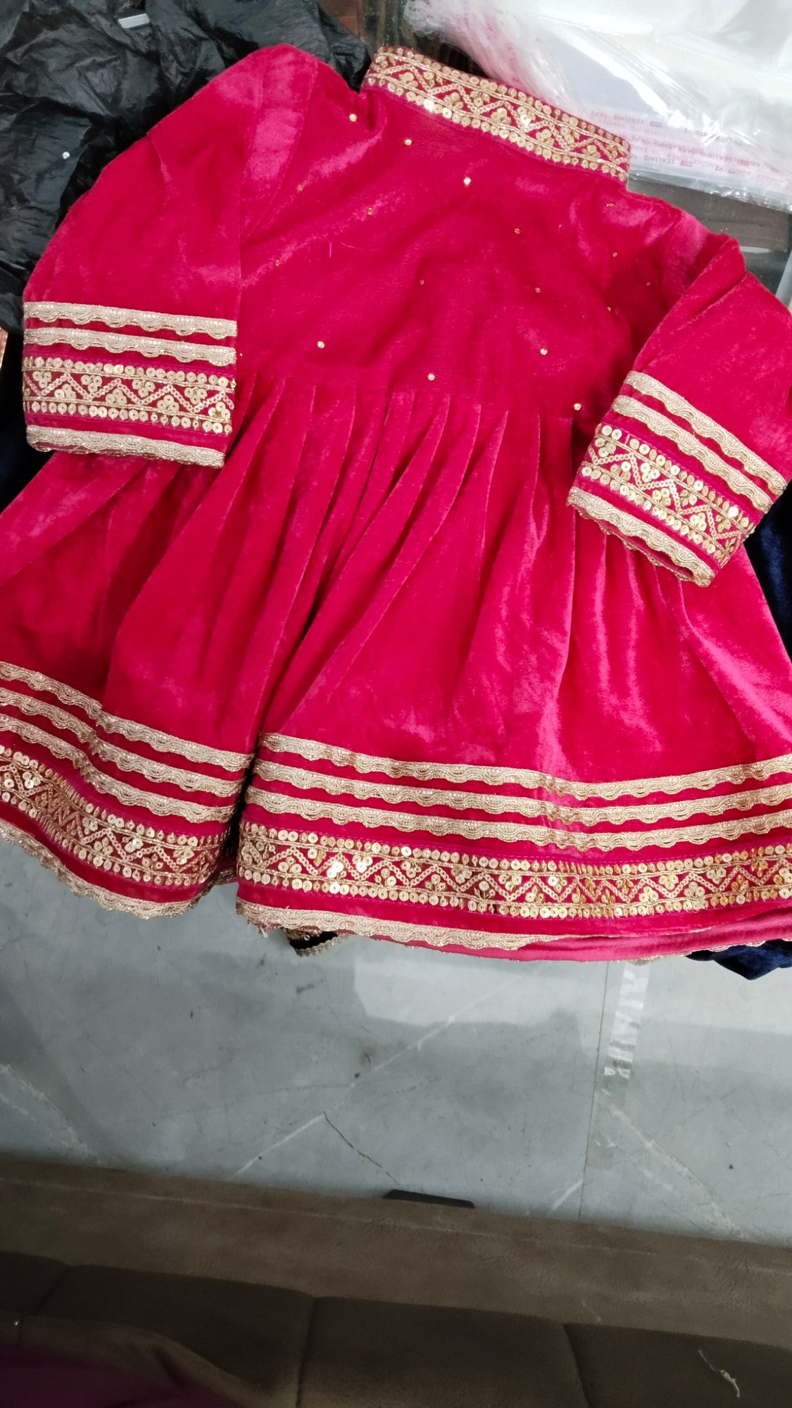 Premium Velvet Frock Suits