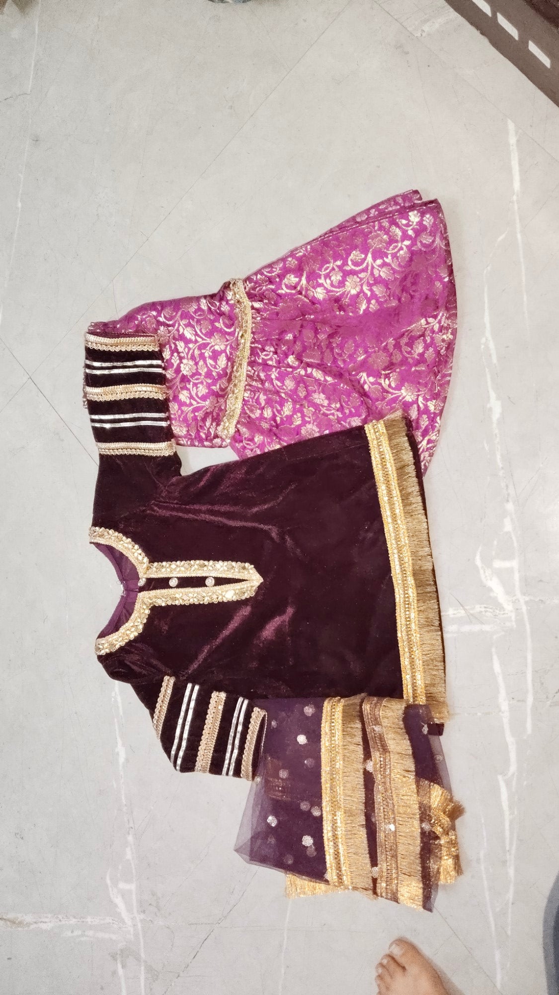 Velvet Garara Set - for Kids