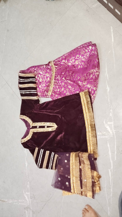 Velvet Garara Set - for Kids