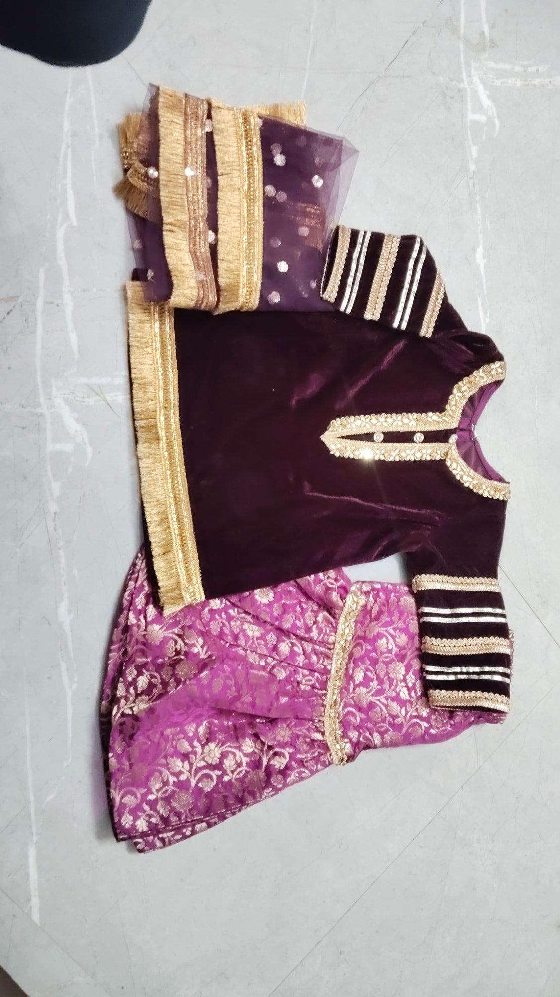 Velvet Garara Set - for Kids