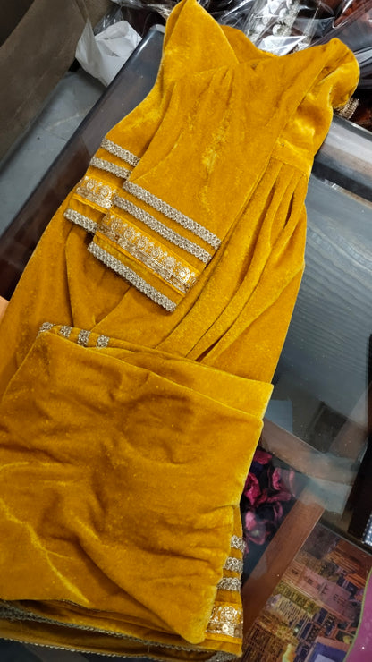 Premium Velvet Frock Suits