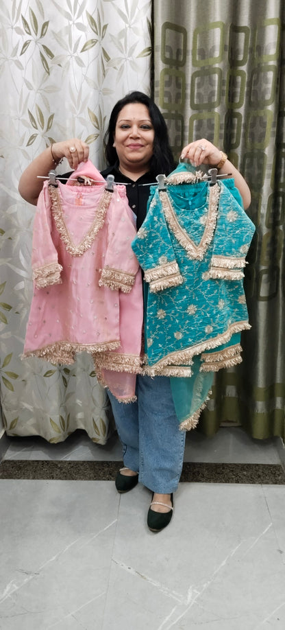 Pure crush silk handwork Suit
