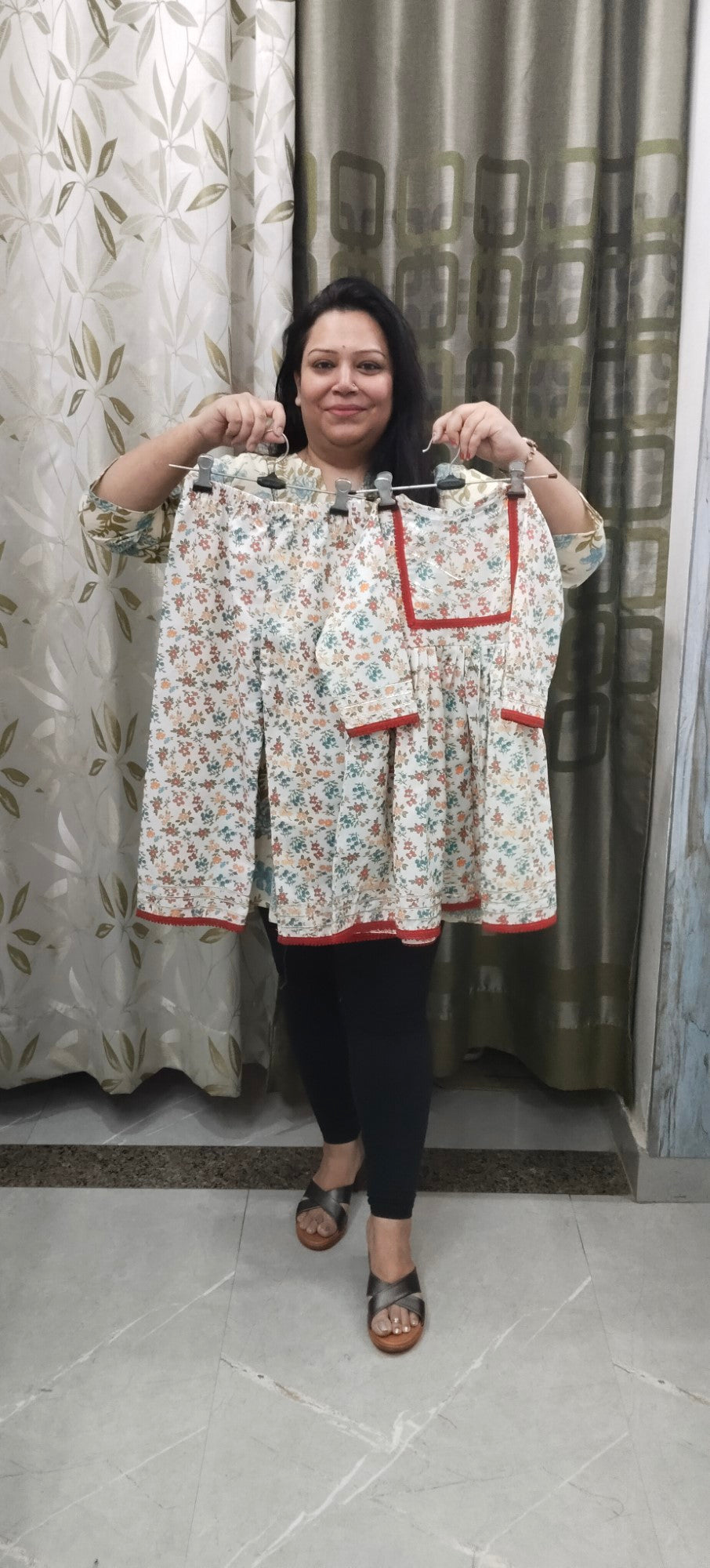 Summer Cotton Frock Suits - for Kids