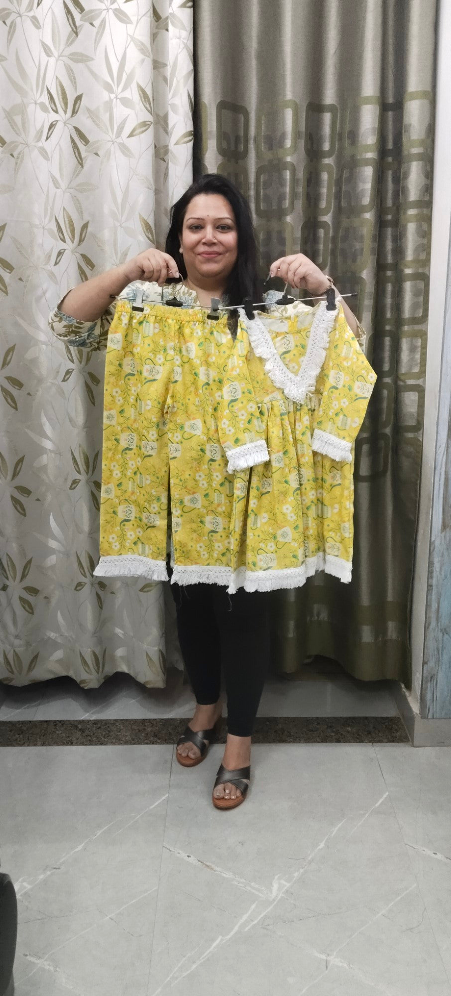 Summer Cotton Frock Suits - for Kids