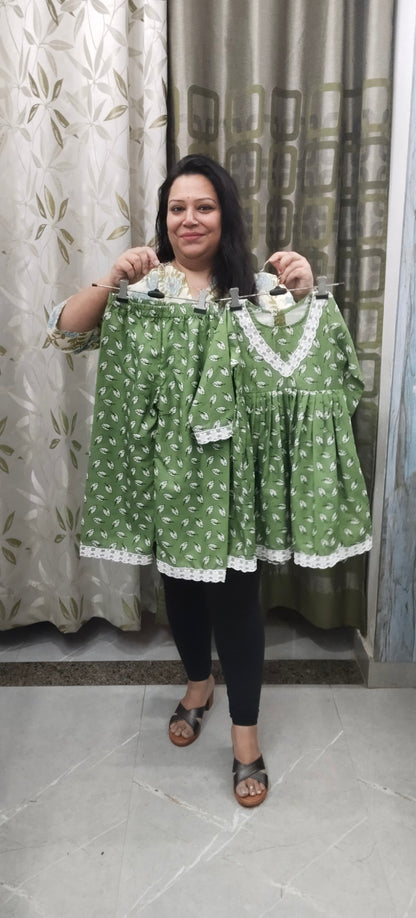 Summer Cotton Frock Suits - for Kids
