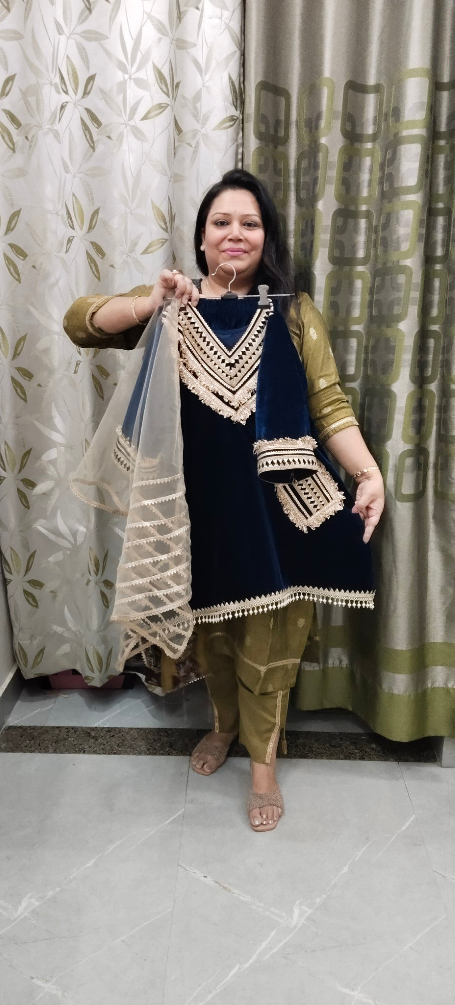 Velvet Aline Suit - for Kids