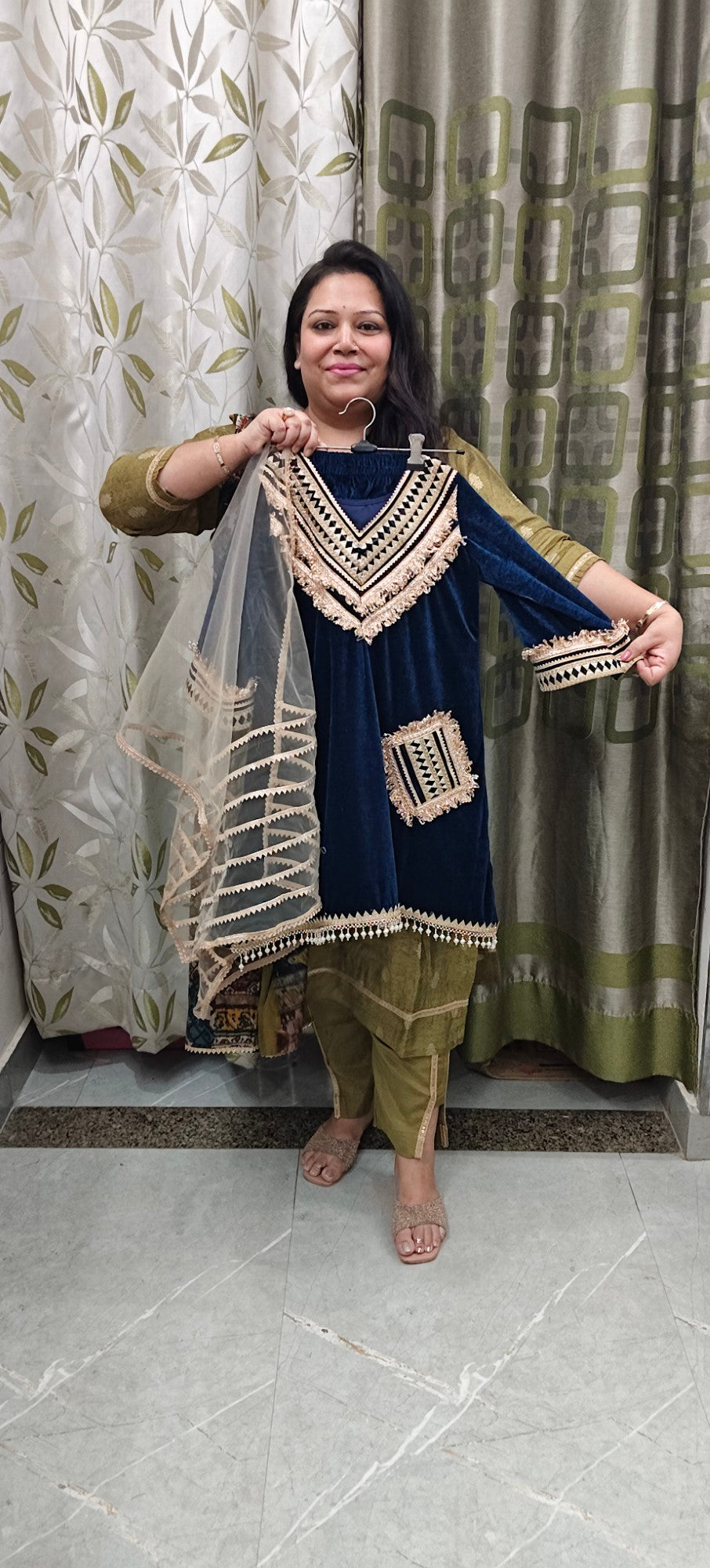 Velvet Aline Suit - for Kids