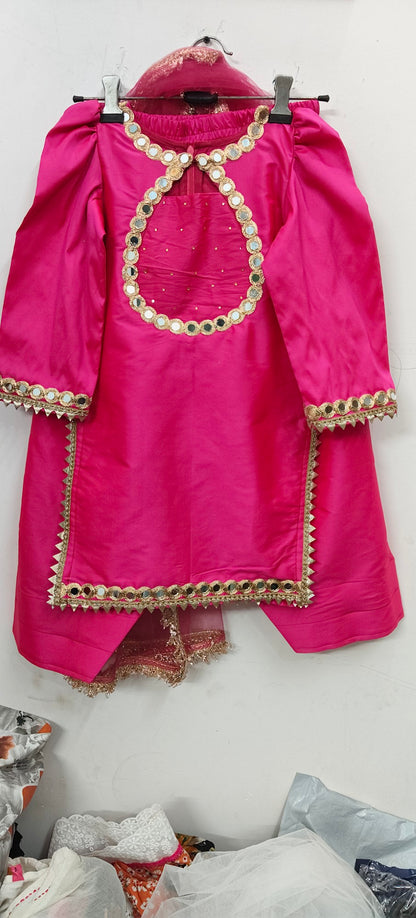 Silk Farshi Suits - for Kids