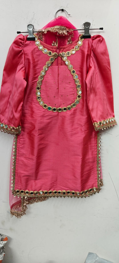 Silk Farshi Suits - for Kids
