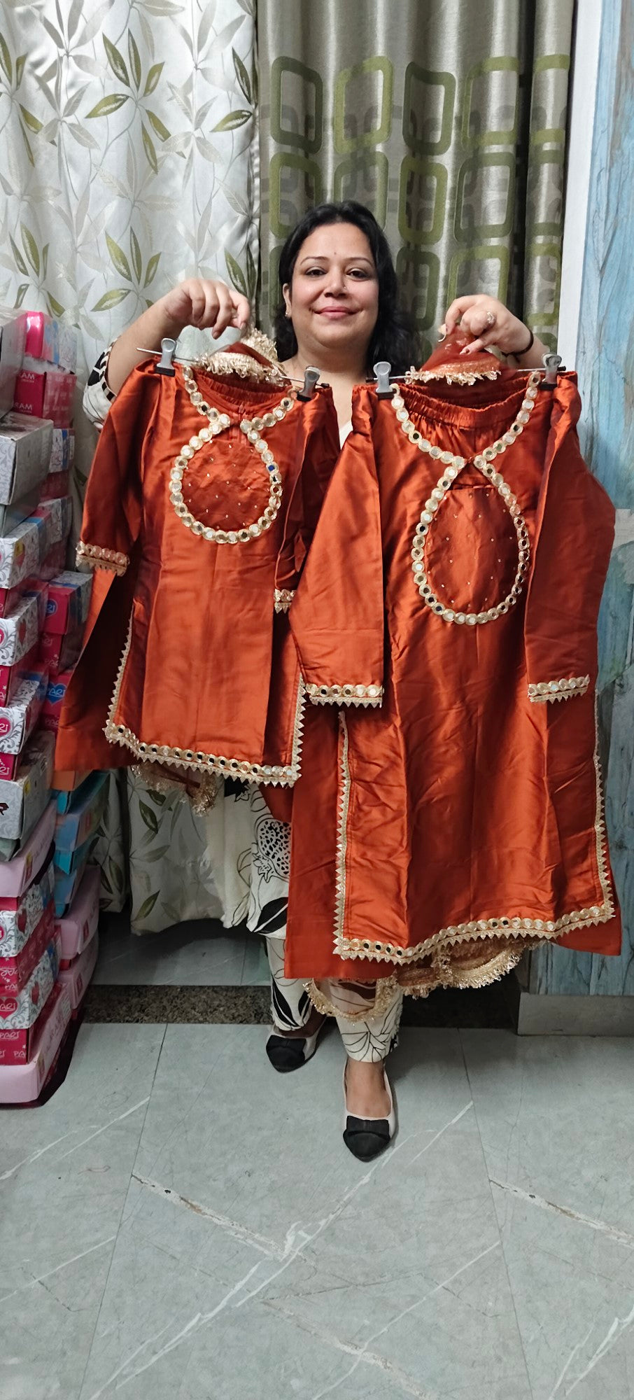 Silk Farshi Salwar Suit