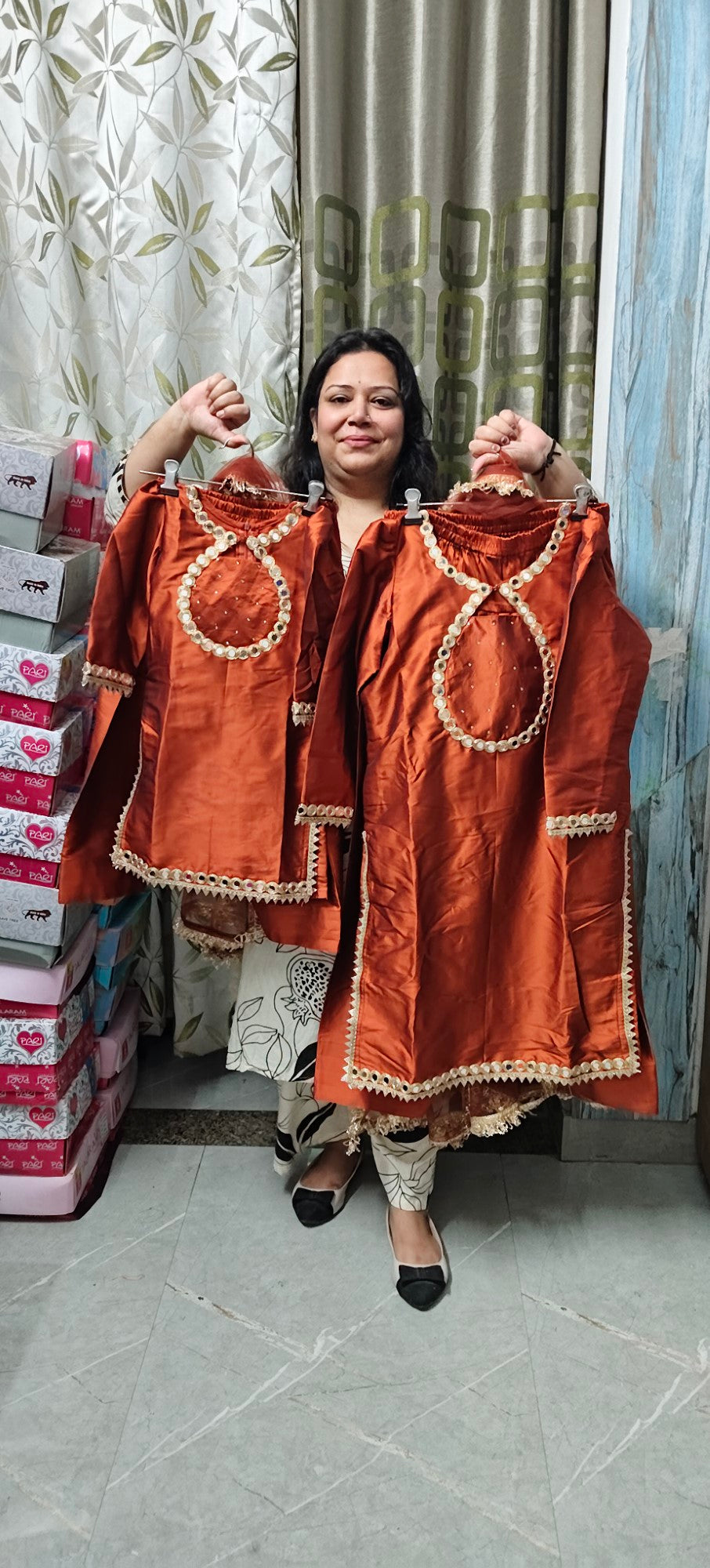 Silk Farshi Salwar Suit