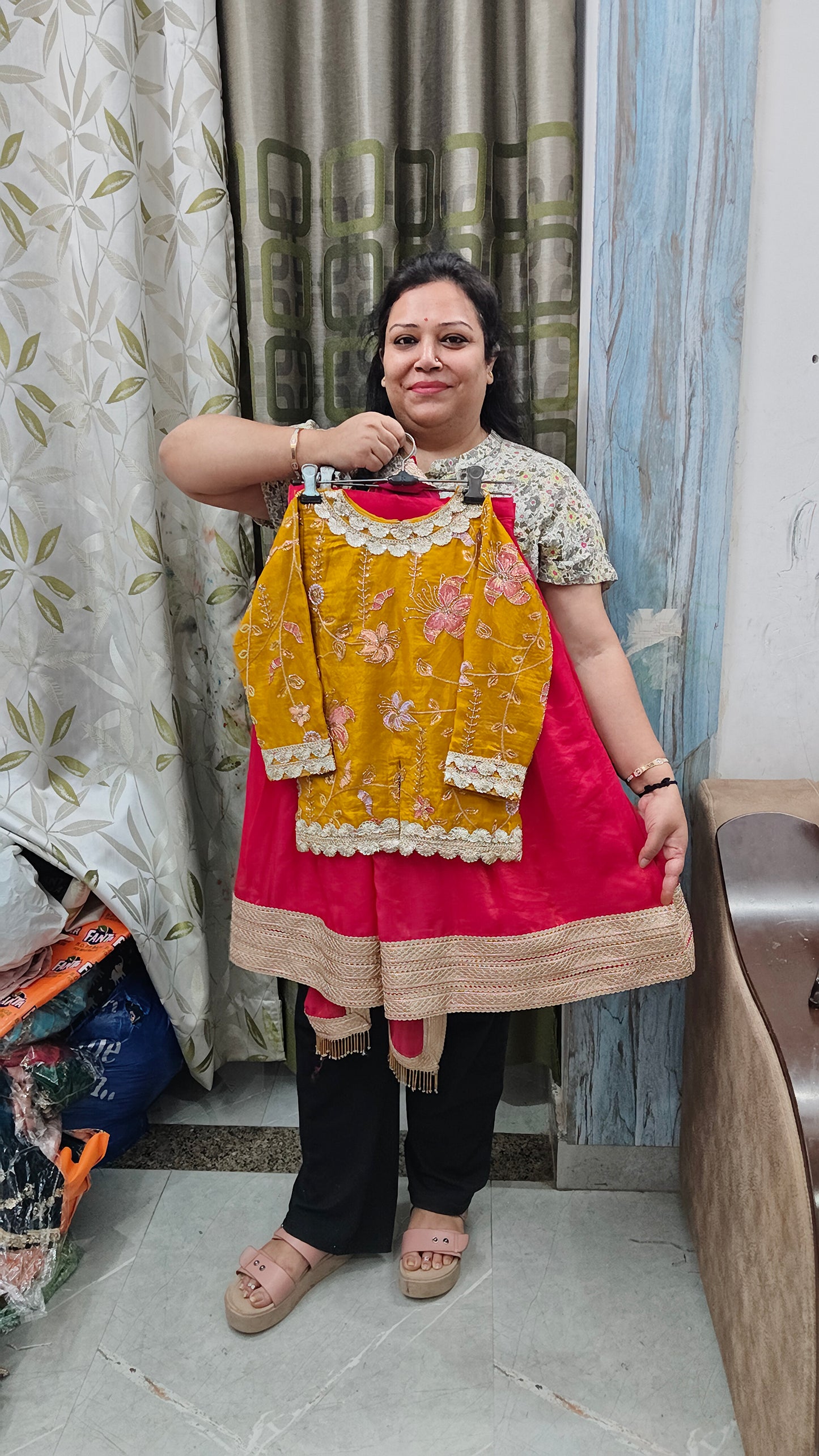 Luxury lehnga kurti sets with duptta