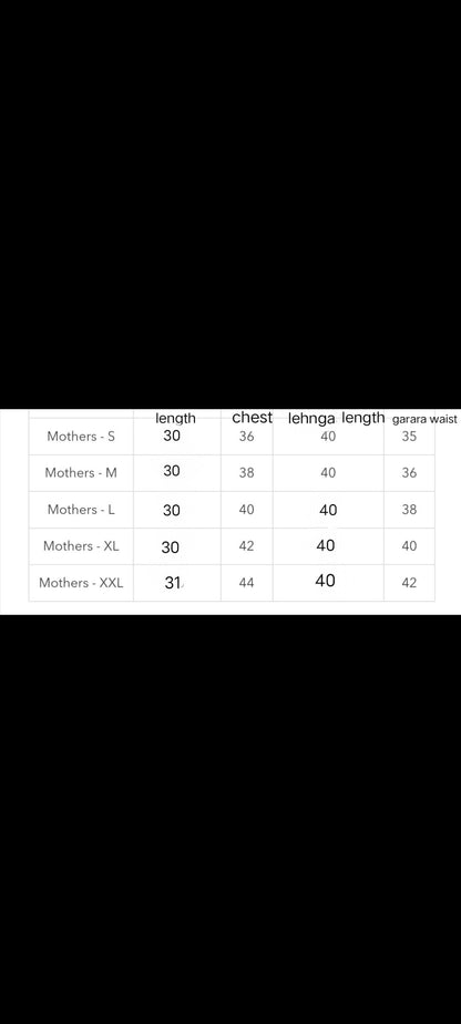 Embroidered kurta with lehnga