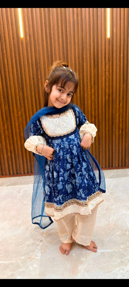 Pure Cotton Frock Suit