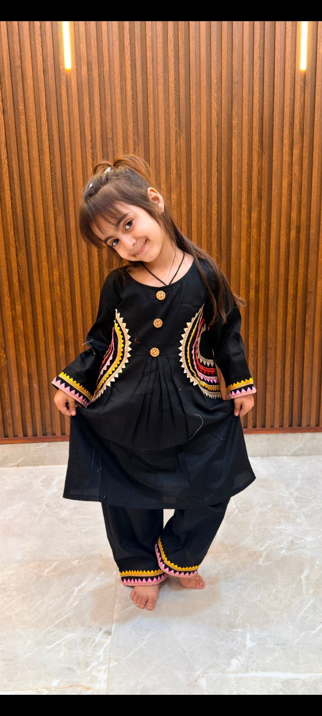 Premium Glace Cotton Co-ord Set