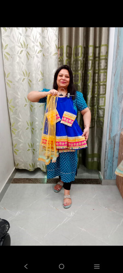 Luxury Banarsi Frock Suits - for Kids