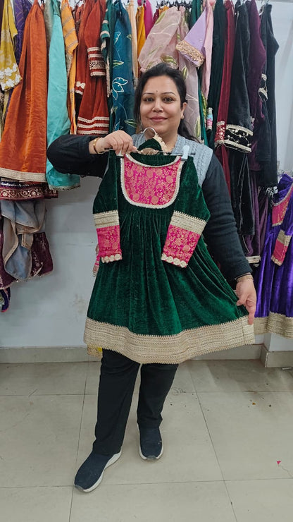 Premium Velvet Frock Suits