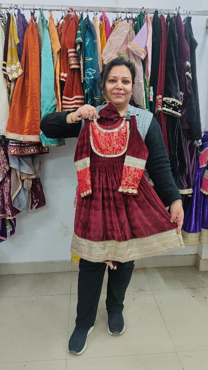 Premium Velvet Frock Suits