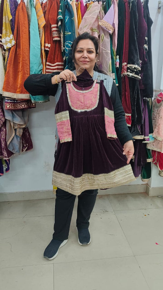 Premium Velvet Frock Suits