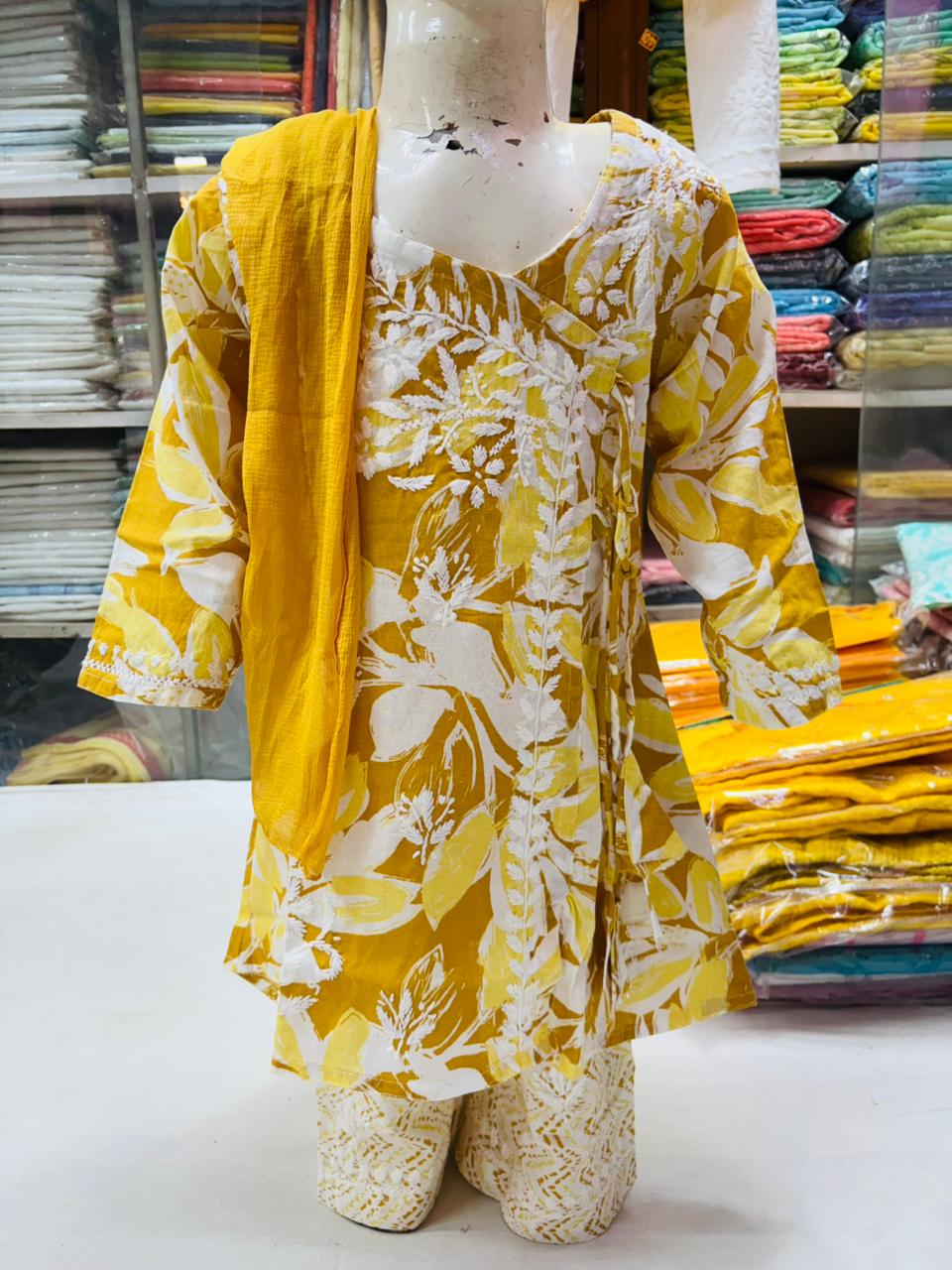 Aline Kurti Plazo Set