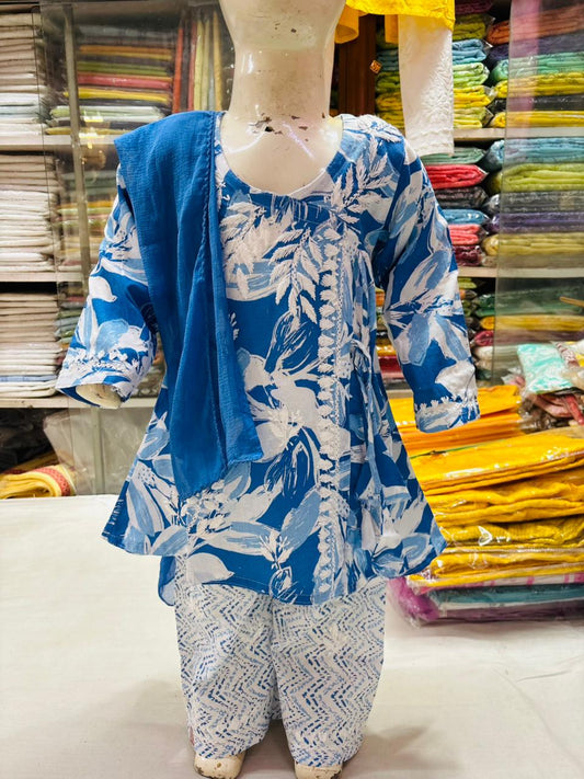 Aline Kurti Plazo Set