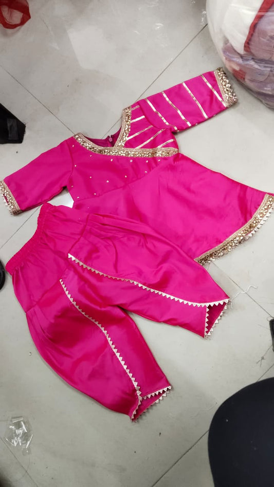 Premium Banarasi Silk Tulip Set