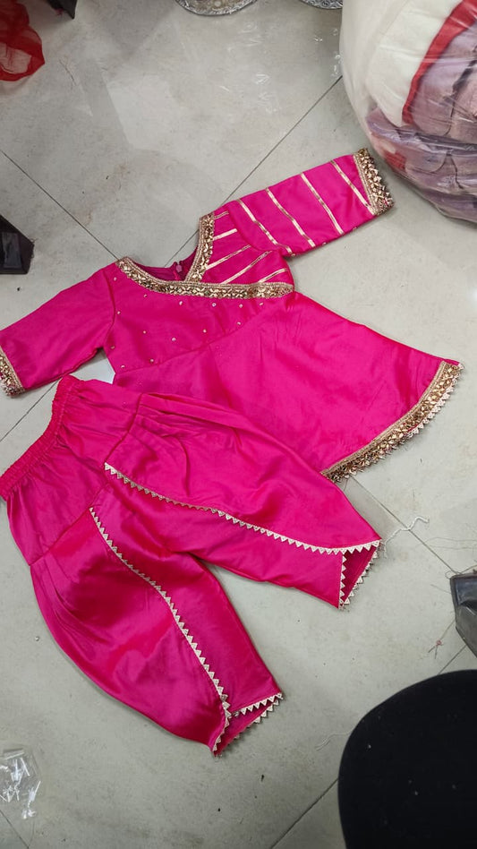 Premium Banarasi Silk Tulip Set