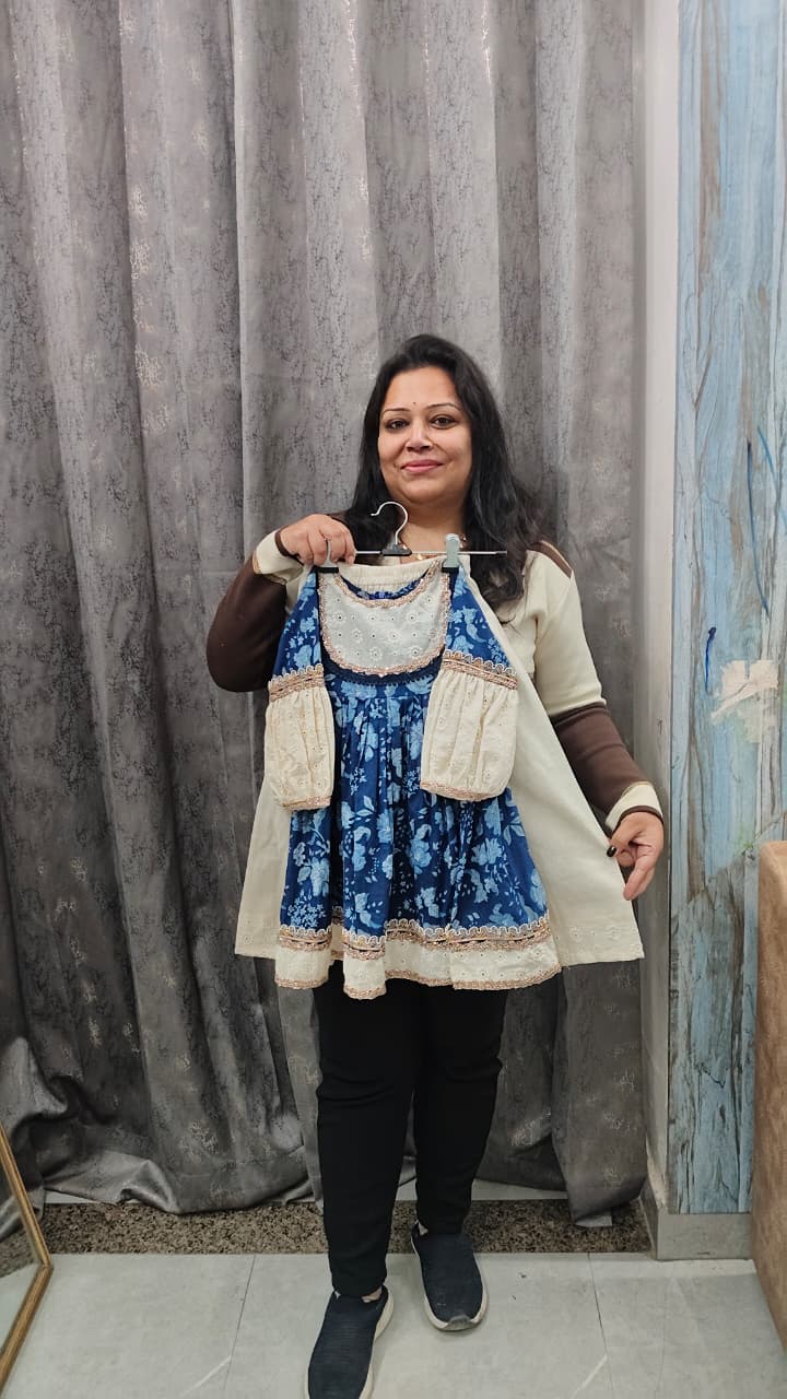 Pure Cotton Frock Suit