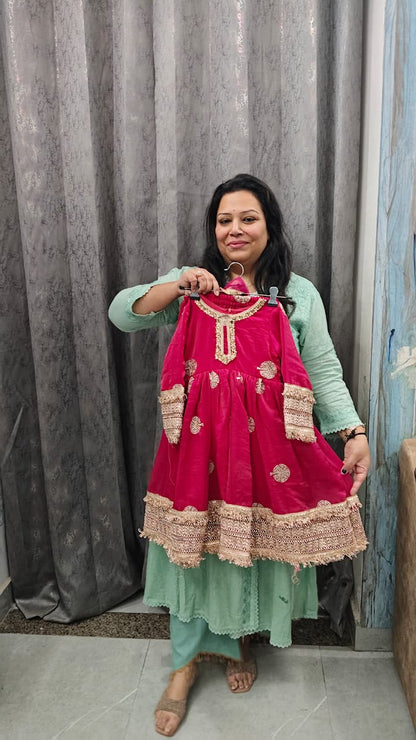 Luxury Eid Collection: Maharani Frock Suit