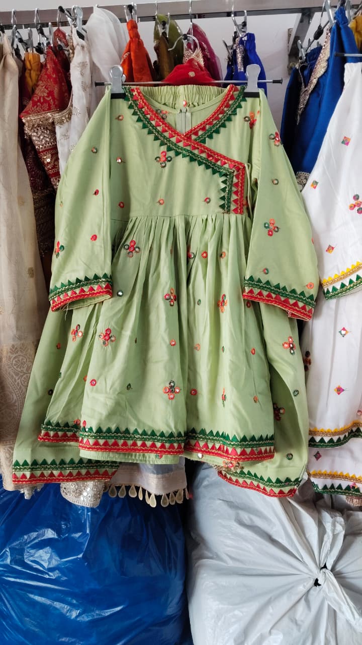 Kids & Teens Summer Comfort Angrakha Set