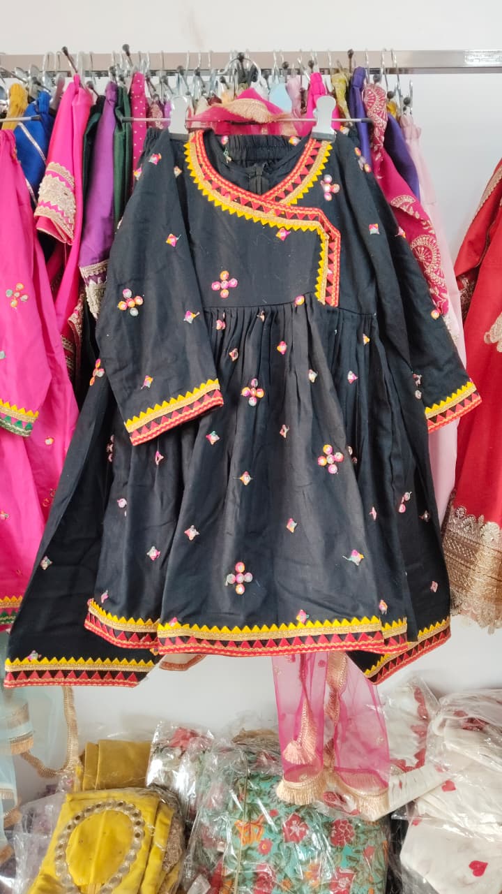 Kids & Teens Summer Comfort Angrakha Set