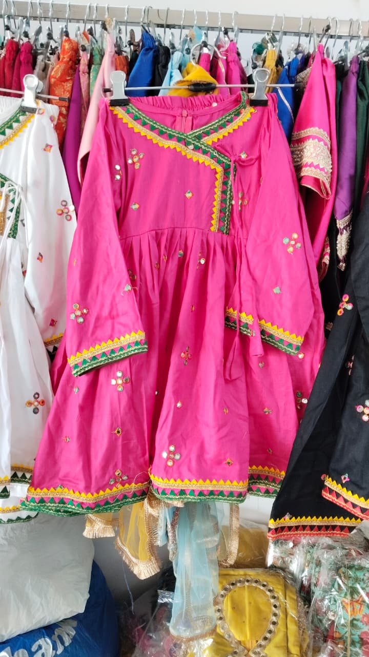 Kids & Teens Summer Comfort Angrakha Set