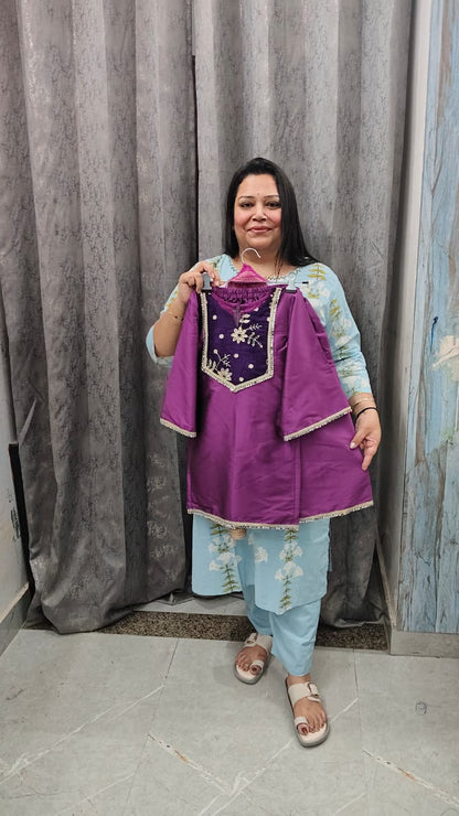 Summer Wedding Collection: Premium Banarasi Silk Handwork Set