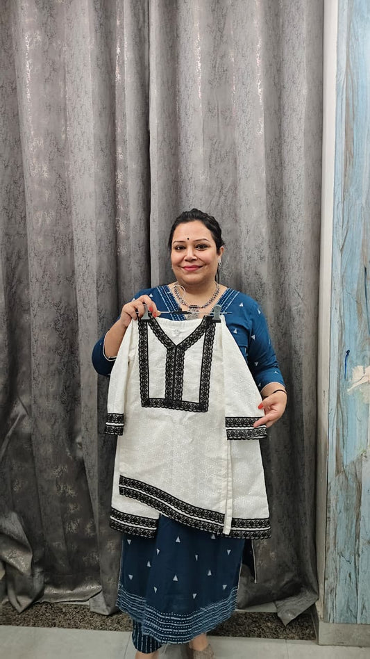 Summer Schiffli Co-ord Set