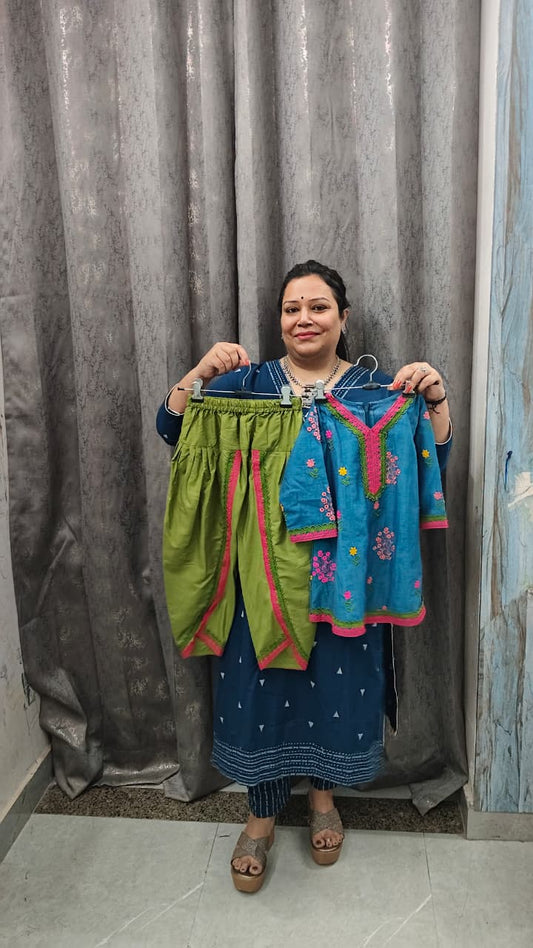 Pakistani Mal Chanderi Co-ord Set