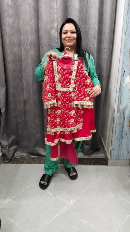 Luxury Handwork Sharara Sets