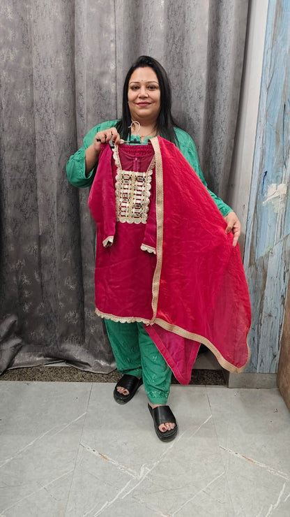 Premium Satin Silk Kurta