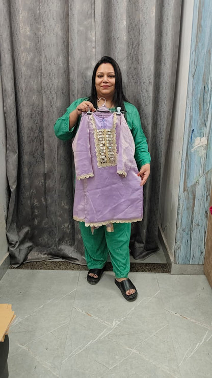 Premium Satin Silk Kurta