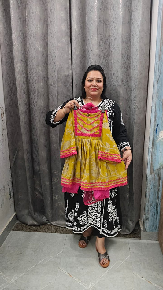 Summer Collection: Soft Rayon Kurta Tulip Set