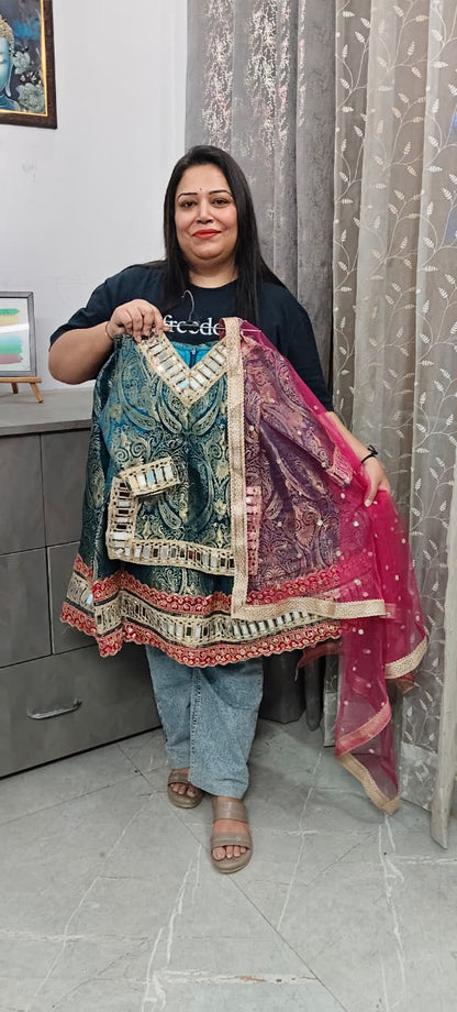 Luxury Jamawar Lehnga Set