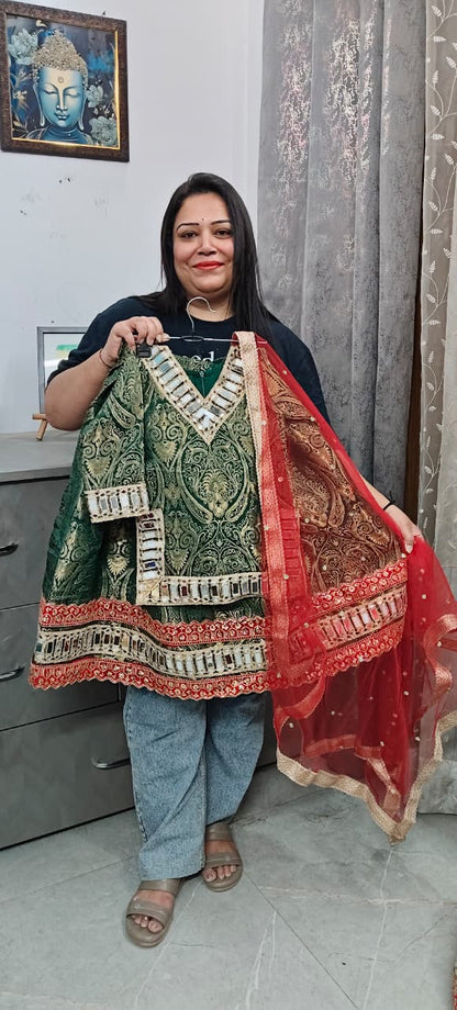 Luxury Jamawar Lehnga Set