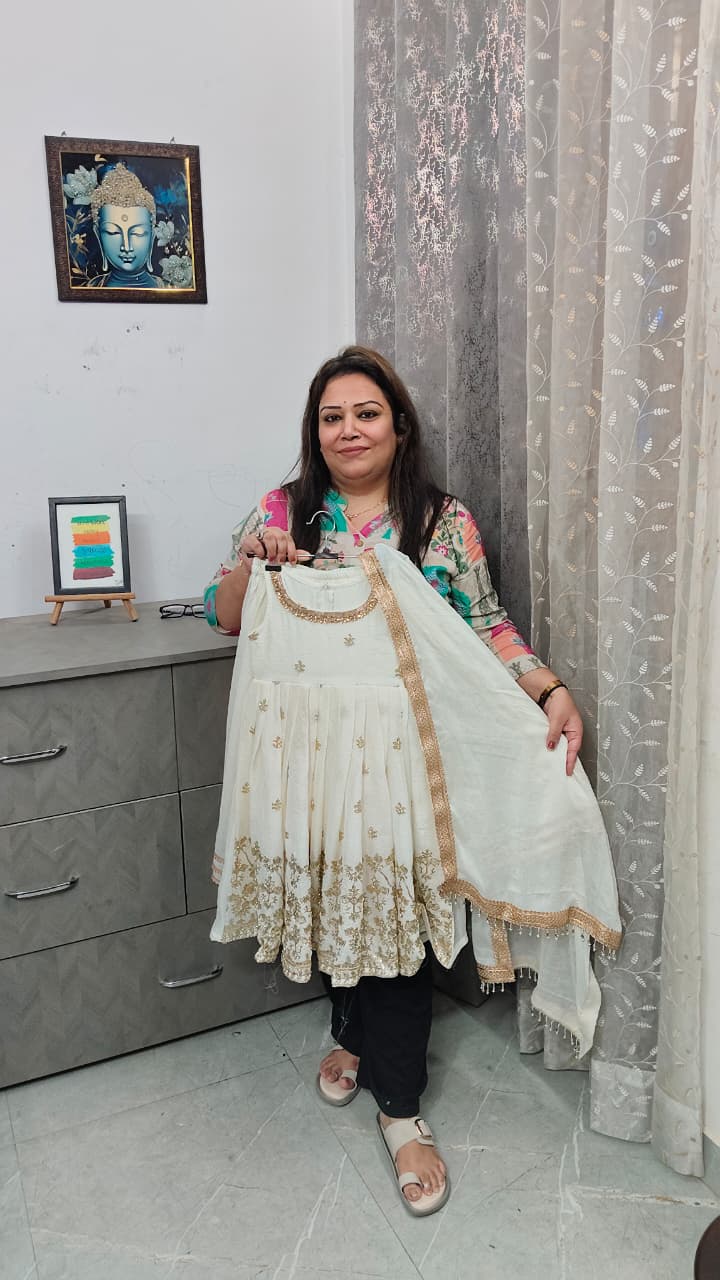 "Mastaani" Frock Suits with sharara