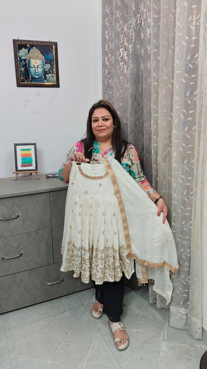 "Mastaani" Frock Suits with sharara