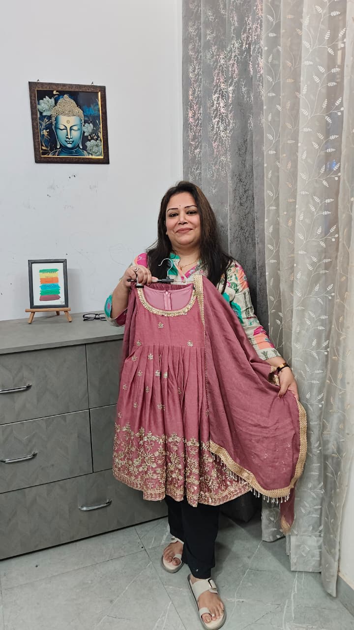 "Mastaani" Frock Suits with sharara