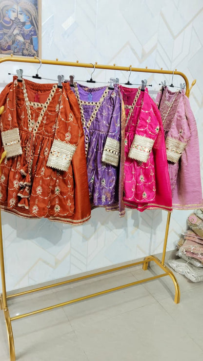 " Rajkumari" Embroidered Dress