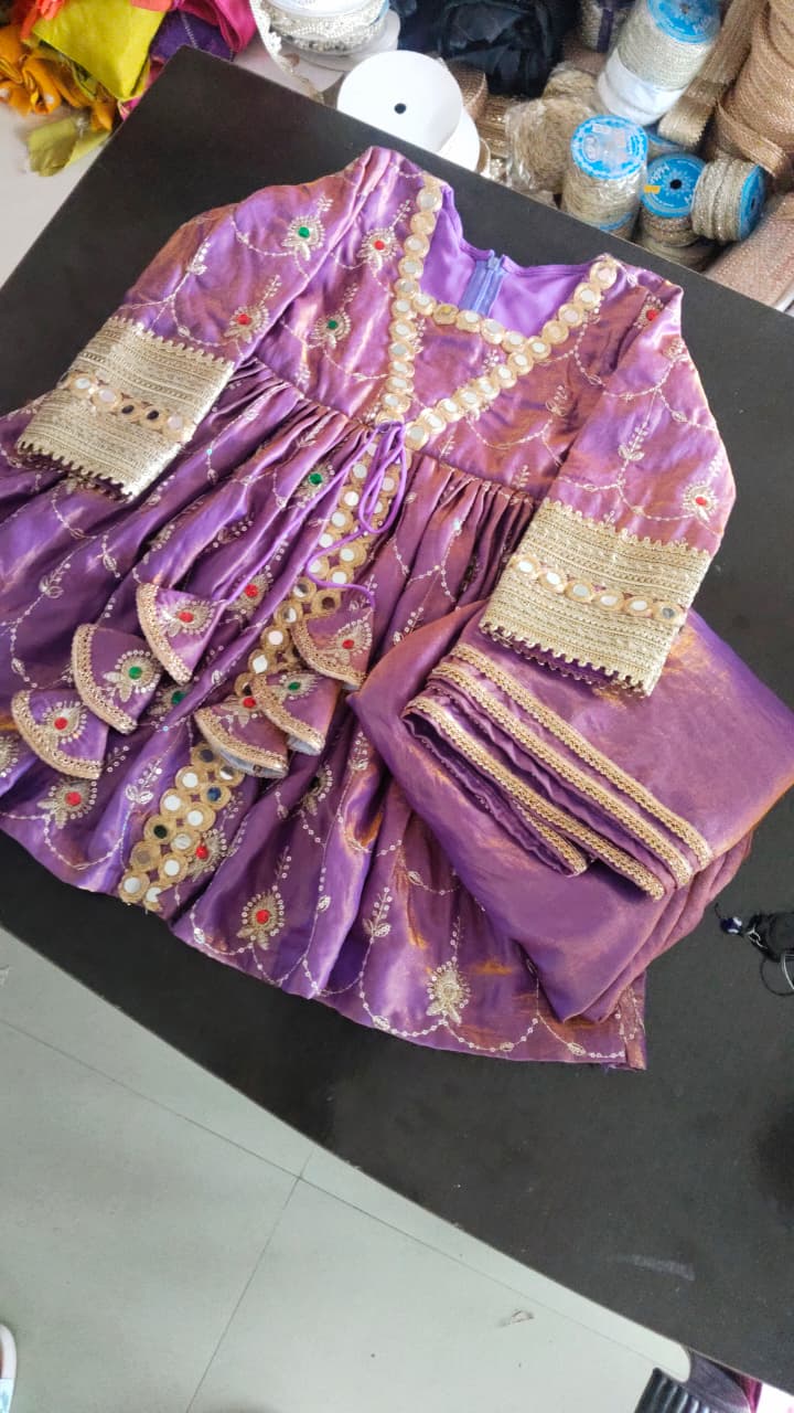 " Rajkumari" Embroidered Dress