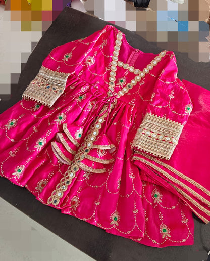 " Rajkumari" Embroidered Dress