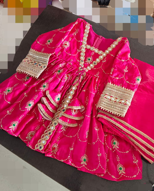 " Rajkumari" Embroidered Dress